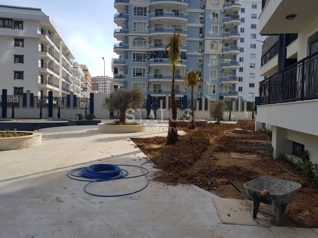 Двухкомнатная квартира в ЖК с отельной инфраструктурой в 600м от моря в Махмутларе. 60м2 фото 13