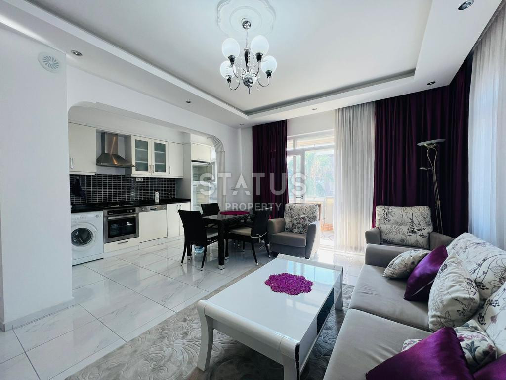 Spacious one-bedroom apartment 50m from Keykubat beach. 85m2 фото 16