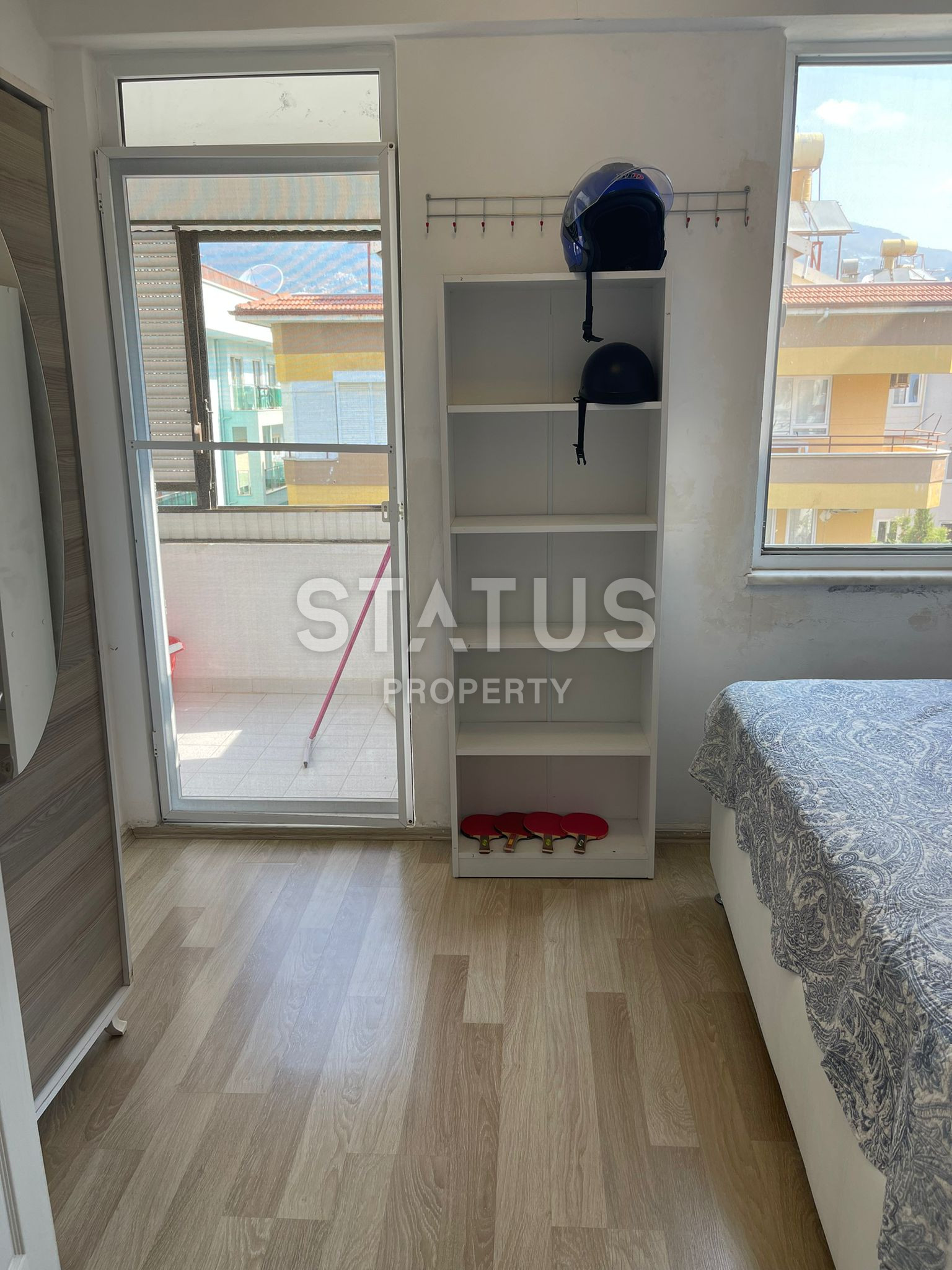 Трёхкомнатная меблированная квартира на пляже Клеопатра с прямым видом на море. 120м2 фото 8