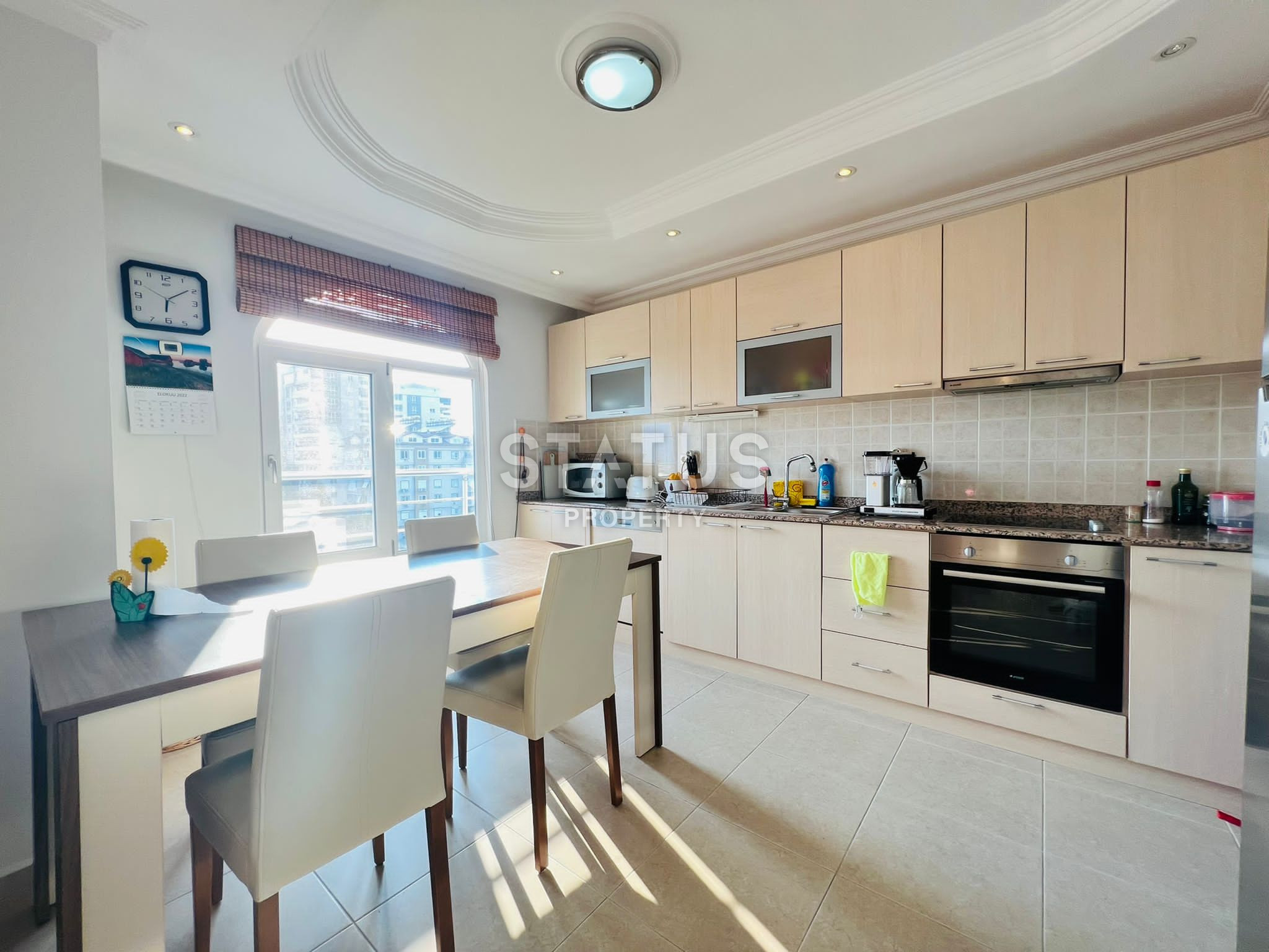 Меблированная трехкомнатная квартира в Джикджилли, 130 м2 фото 3