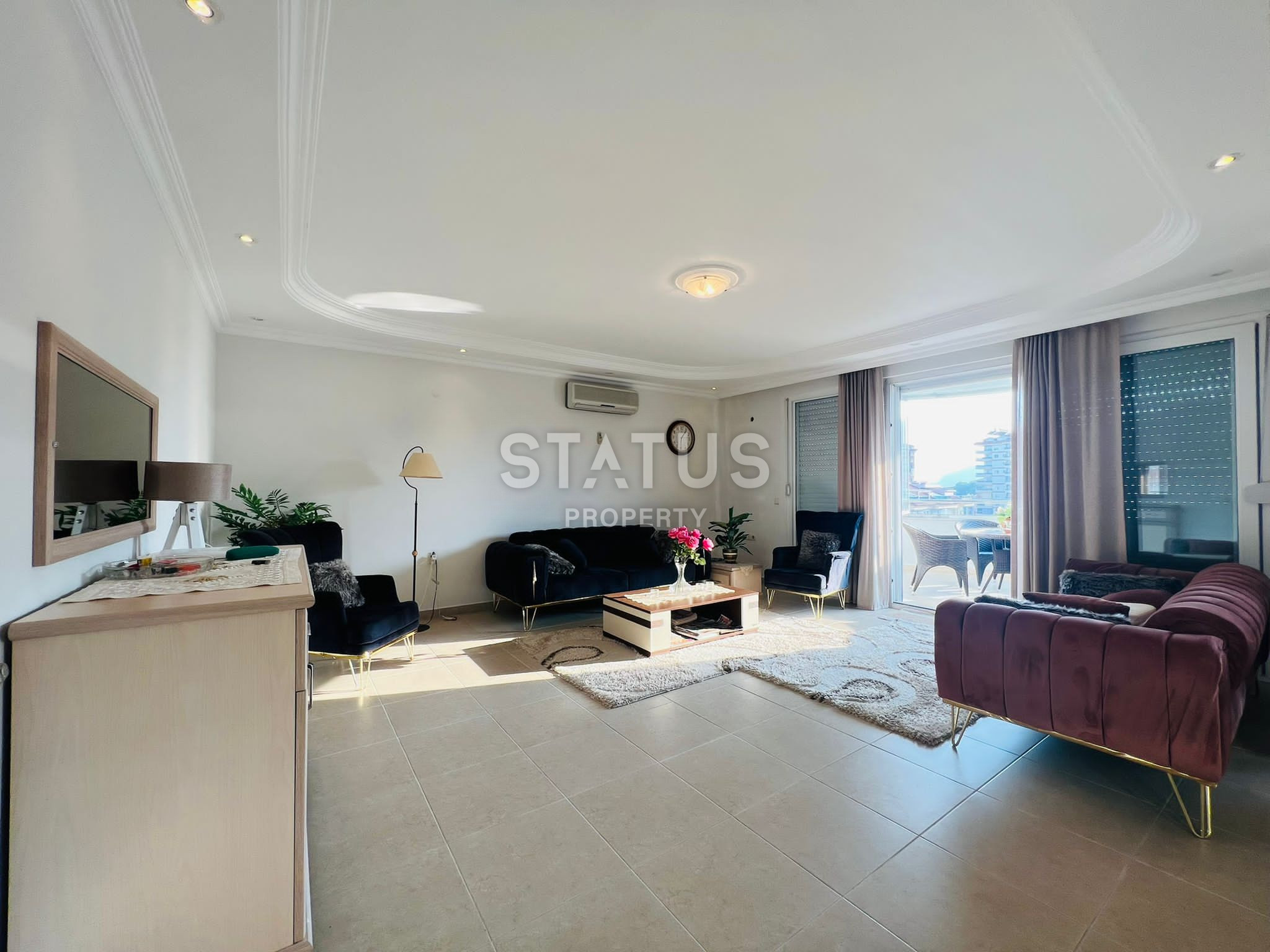 Меблированная трехкомнатная квартира в Джикджилли, 130 м2 фото 4