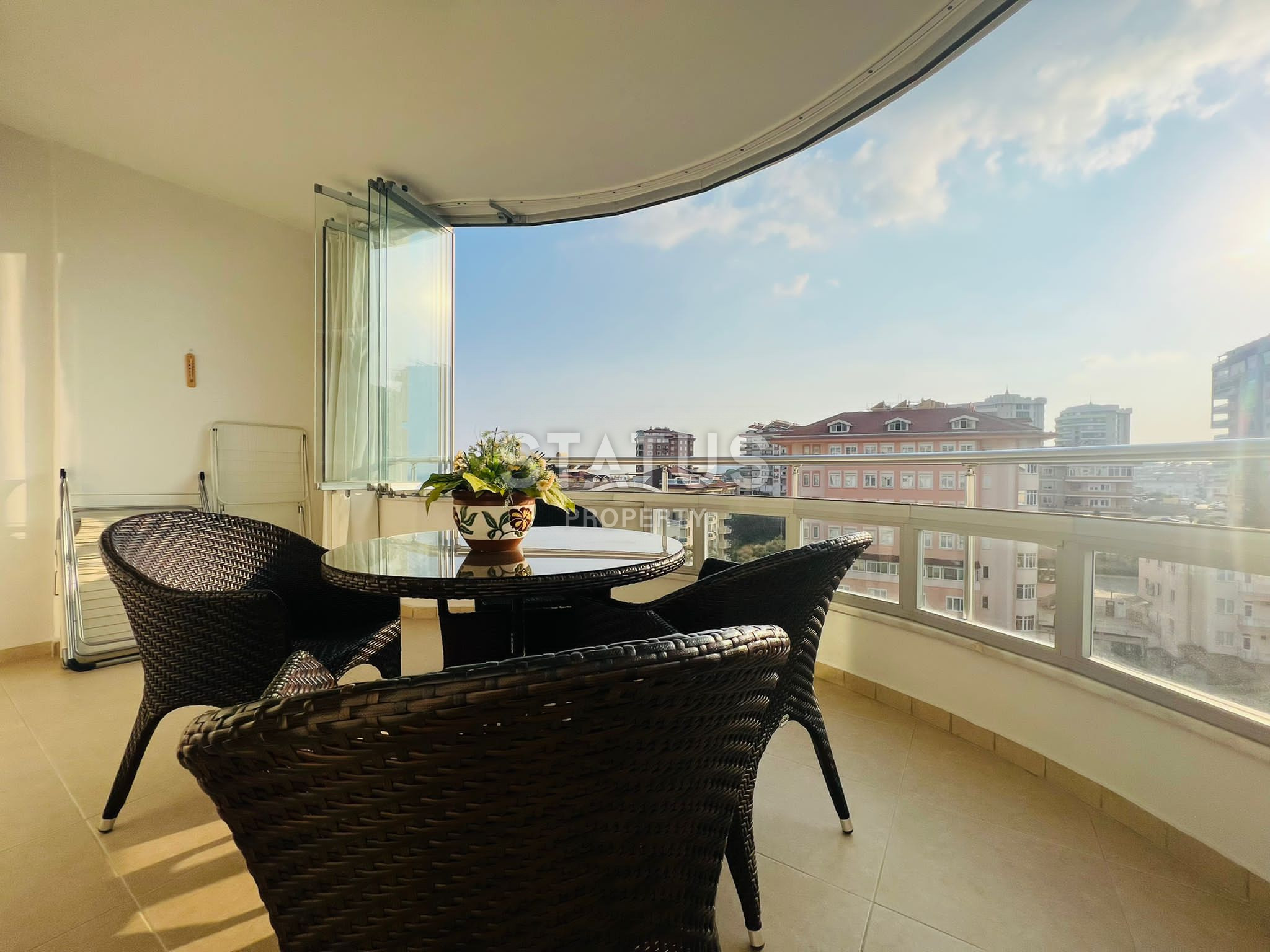 Меблированная трехкомнатная квартира в Джикджилли, 130 м2 фото 8