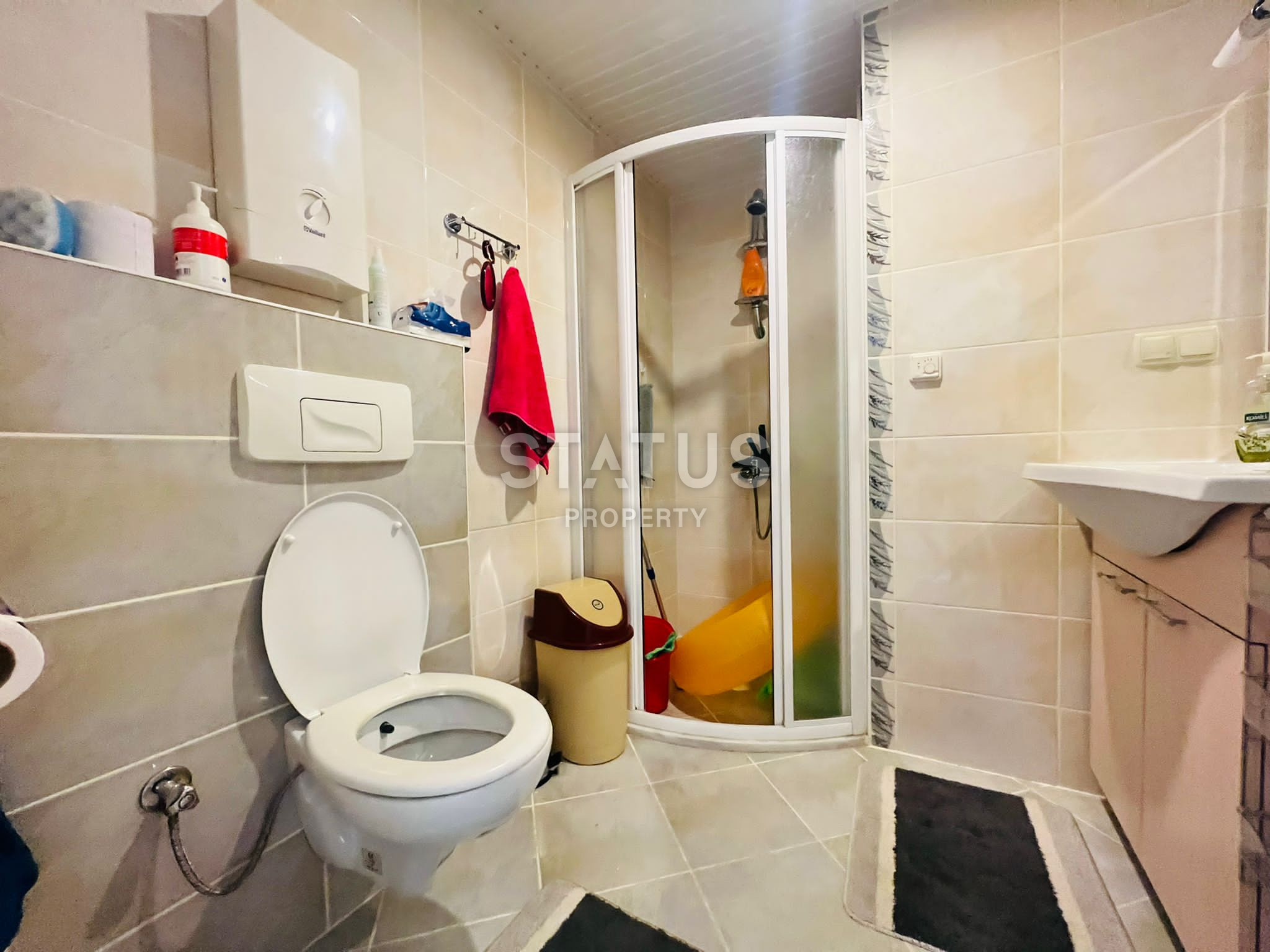 Меблированная трехкомнатная квартира в Джикджилли, 130 м2 фото 15