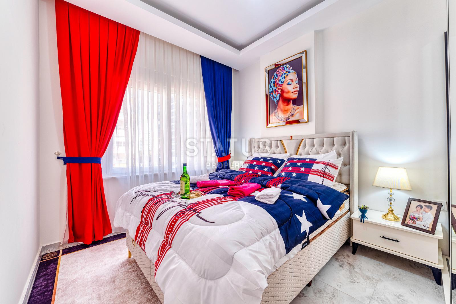 One-bedroom furnished apartment in a residential complex with infrastructure in Mahmutlar. 60m2 фото 21