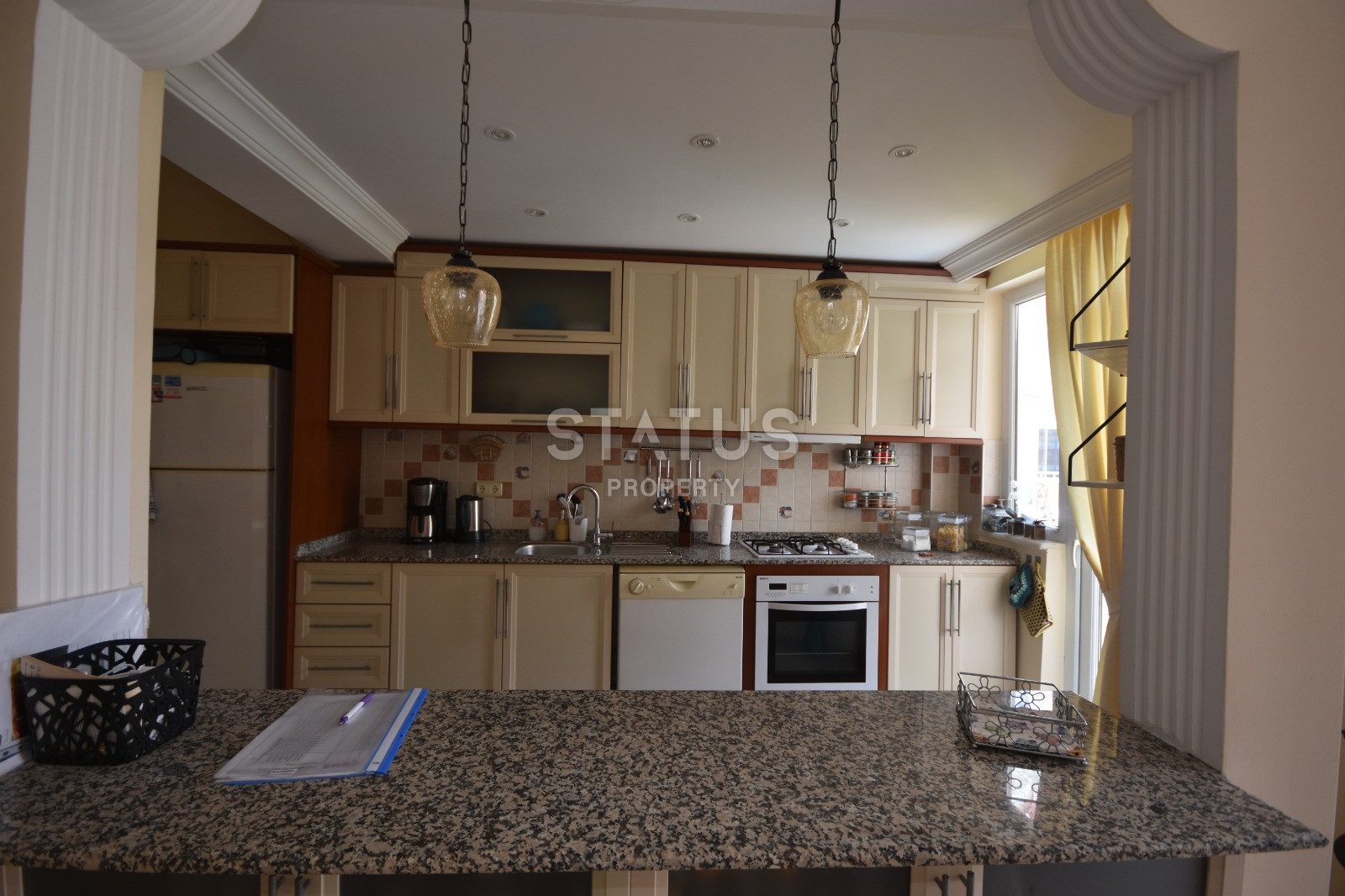 Three-room furnished apartment in the first coastline in Mahmutlar. 115m2 фото 10