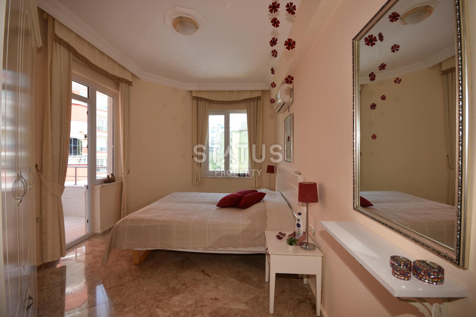 Three-room furnished apartment in the first coastline in Mahmutlar. 115m2 фото 20