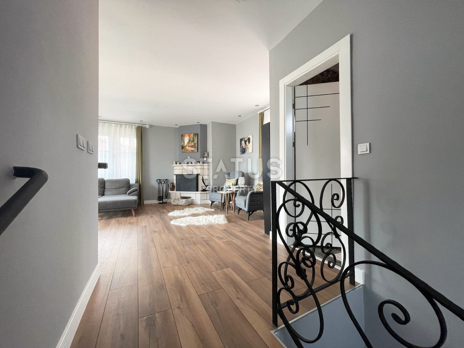 Three-level furnished villa with infrastructure in OBA. 352m2 фото 25