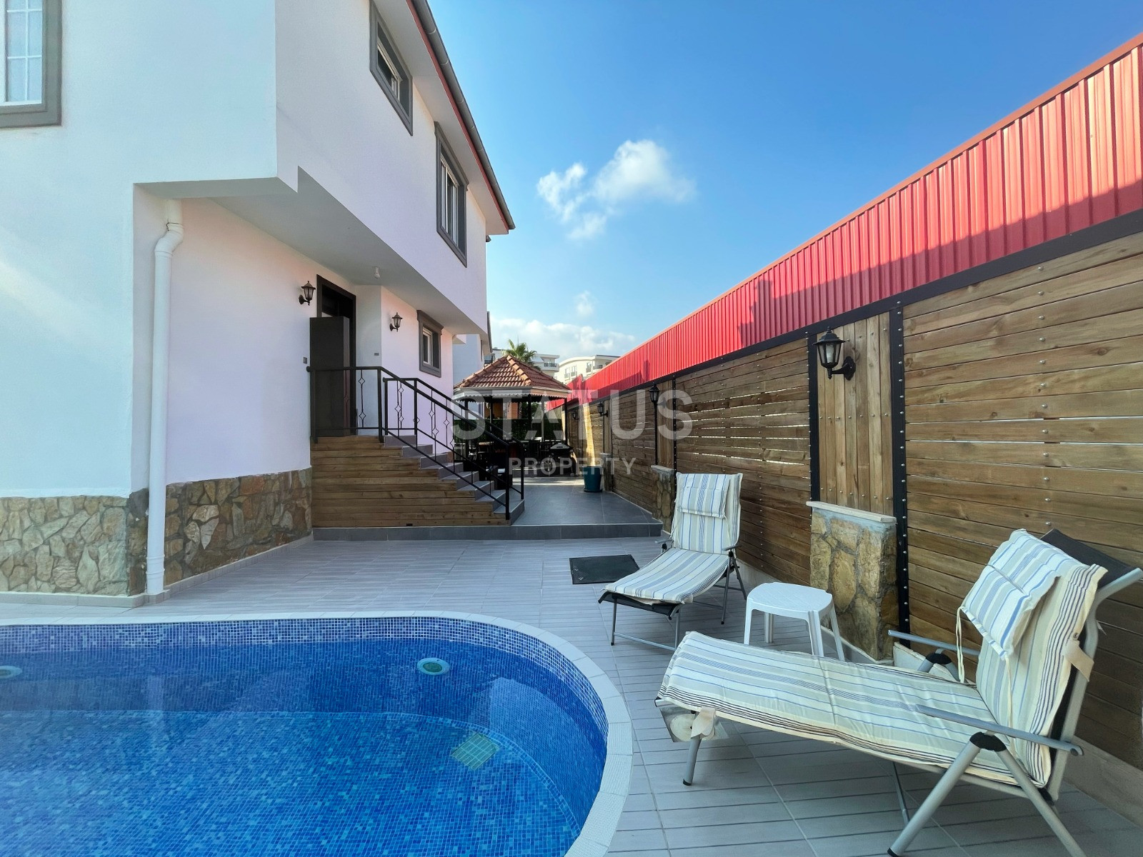Three-level furnished villa with infrastructure in OBA. 352m2 фото 53