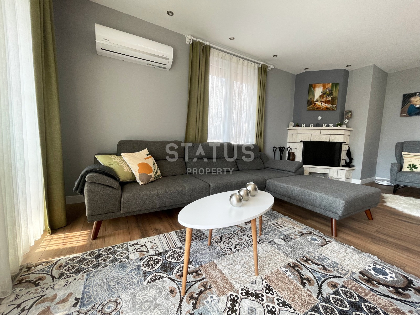 Three-level furnished villa with infrastructure in OBA. 352m2 фото 54