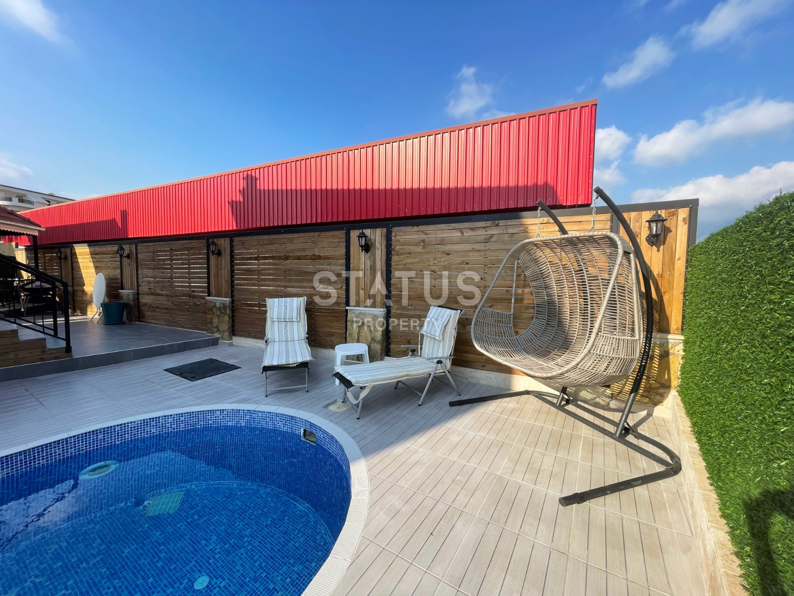 Three-level furnished villa with infrastructure in OBA. 352m2 фото 58