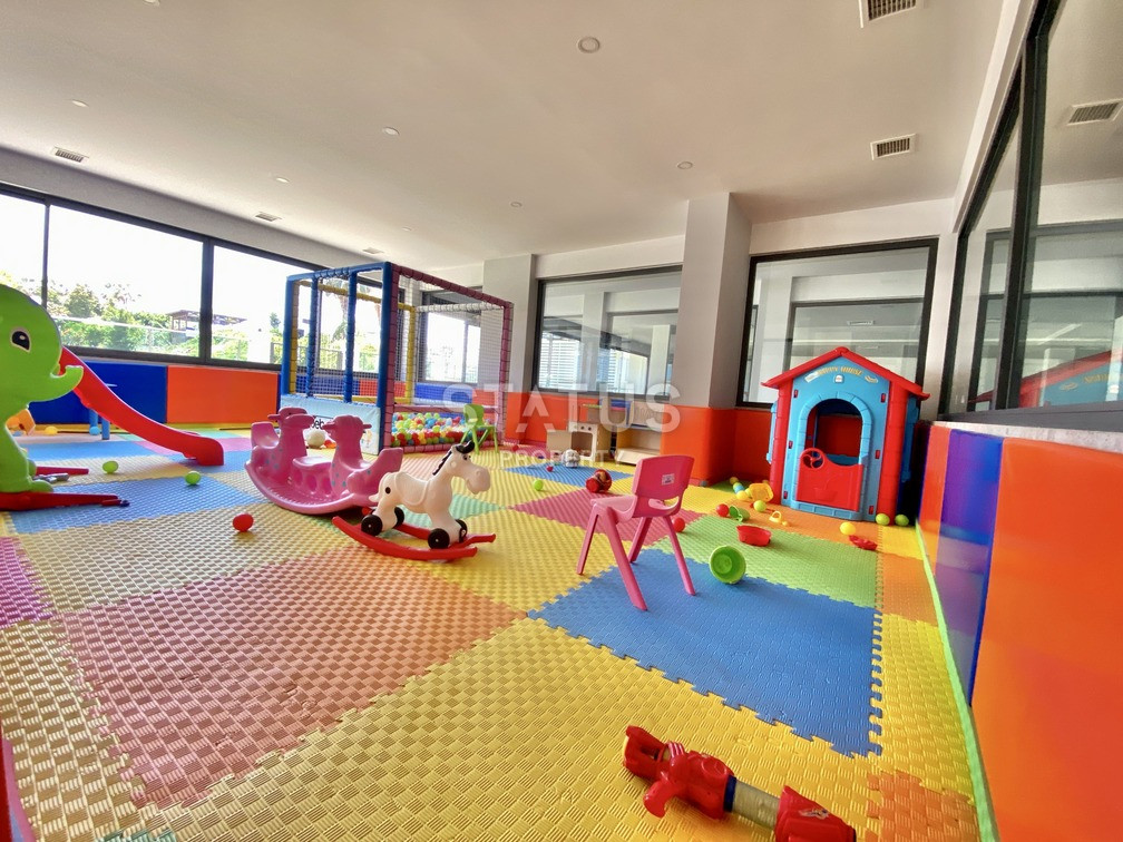 Уютная светлая трёхкомнатная квартира в первой береговой линии в Махмутларе. 85м2 фото 24