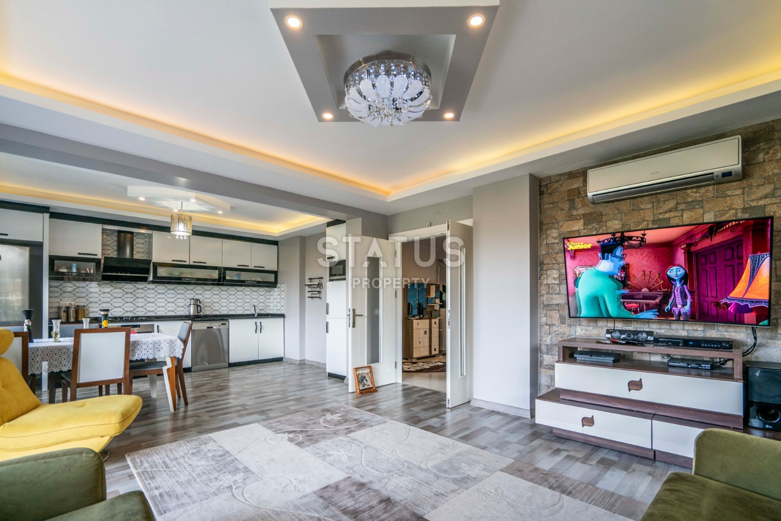 Огромный садовый дуплекс на первой береговой линии в Кестеле. фото 4