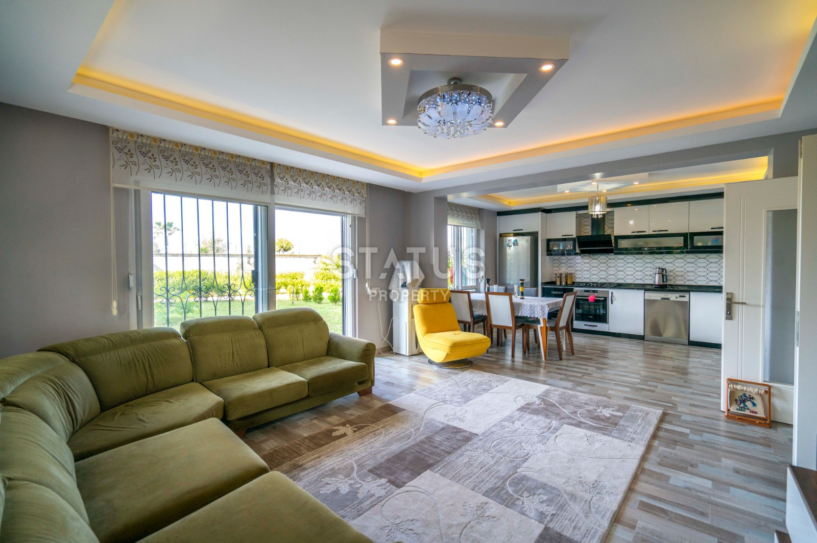 Огромный садовый дуплекс на первой береговой линии в Кестеле. фото 5