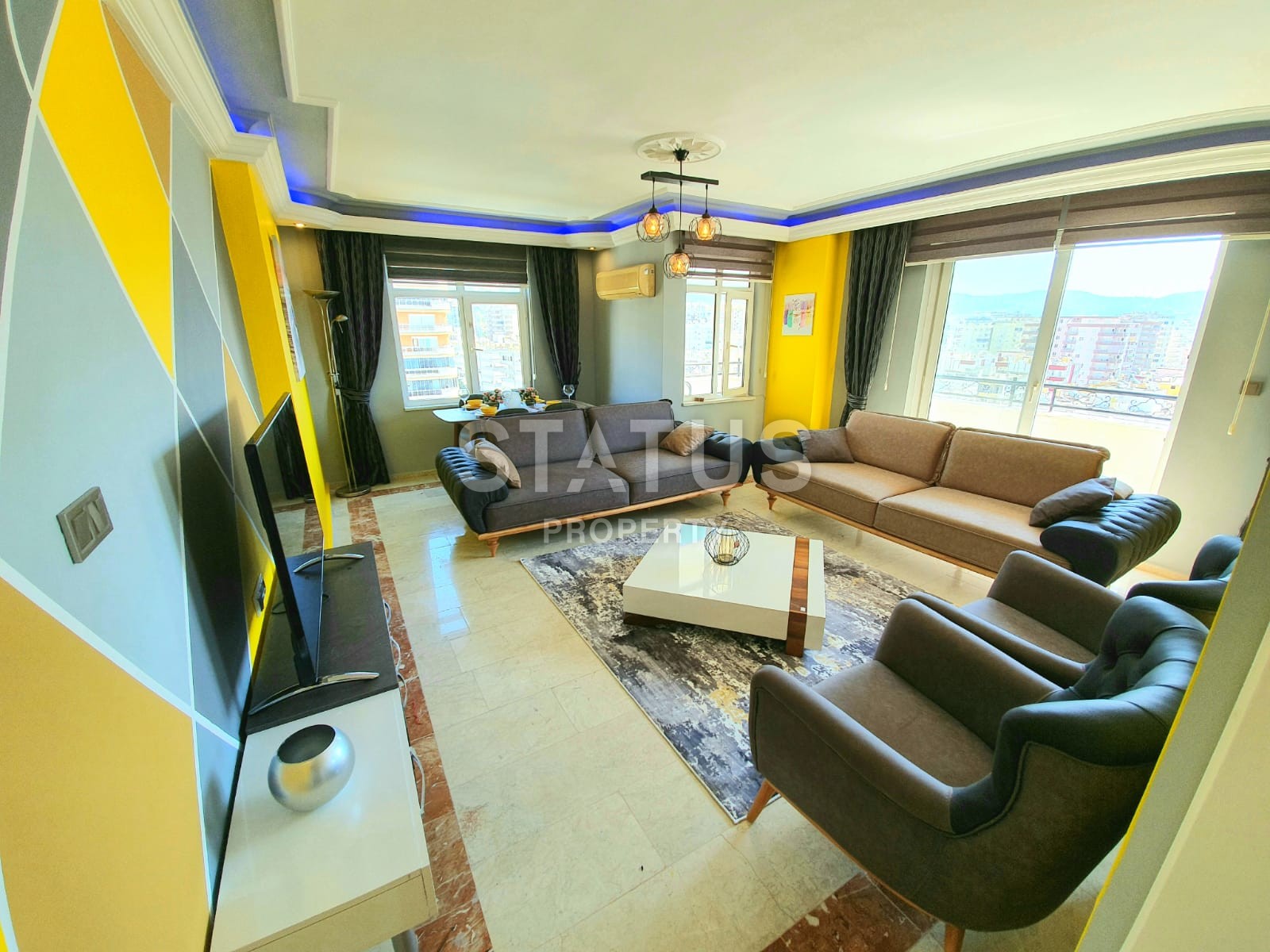 Просторные меблированные апартаменты 3+1 в Махмутларе, 150 м2 фото 2