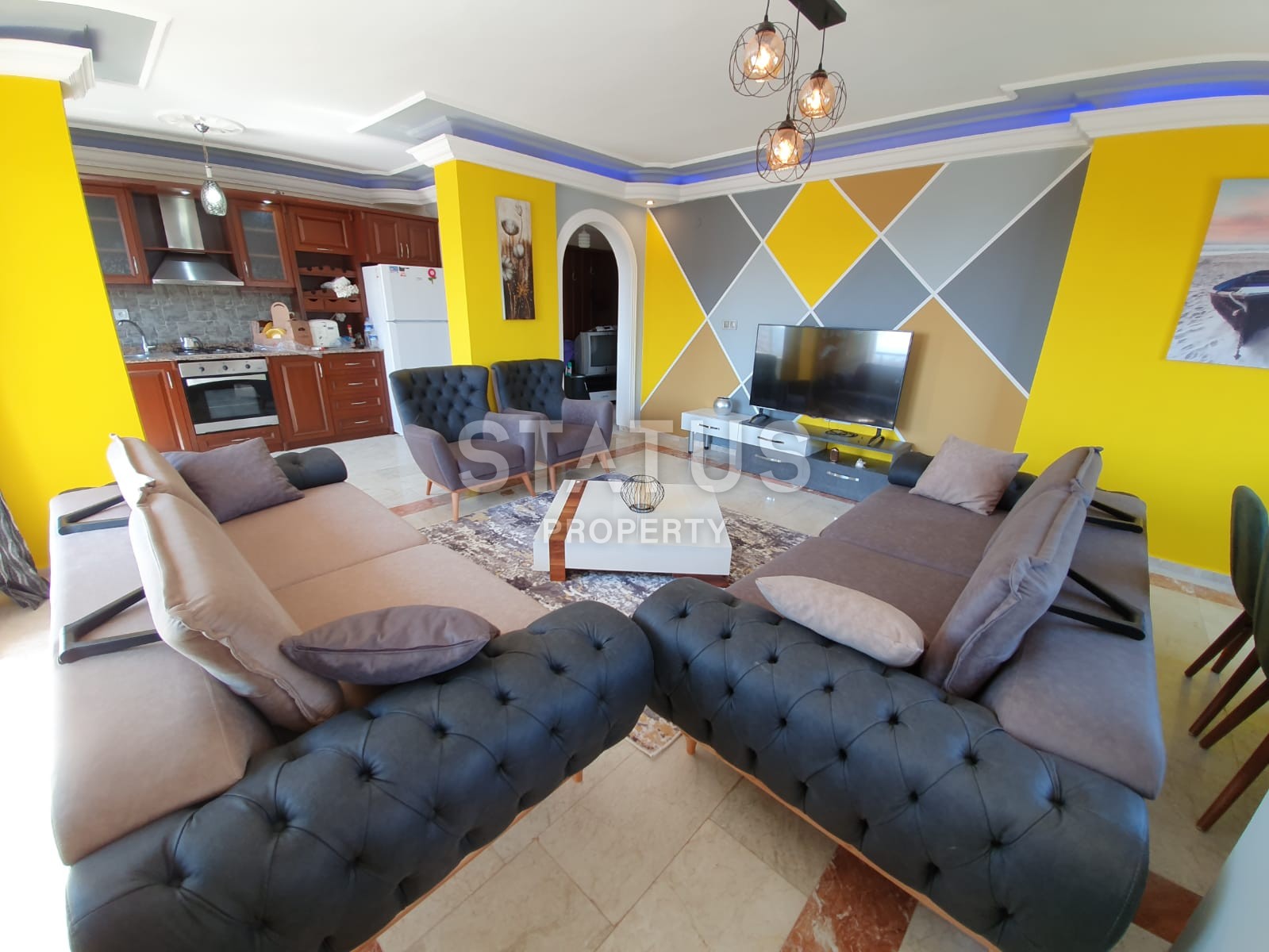 Просторные меблированные апартаменты 3+1 в Махмутларе, 150 м2 фото 5