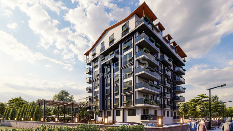 Апартаменты 2+1 с отдельной кухней в Газипаша, 95 м2 фото 1