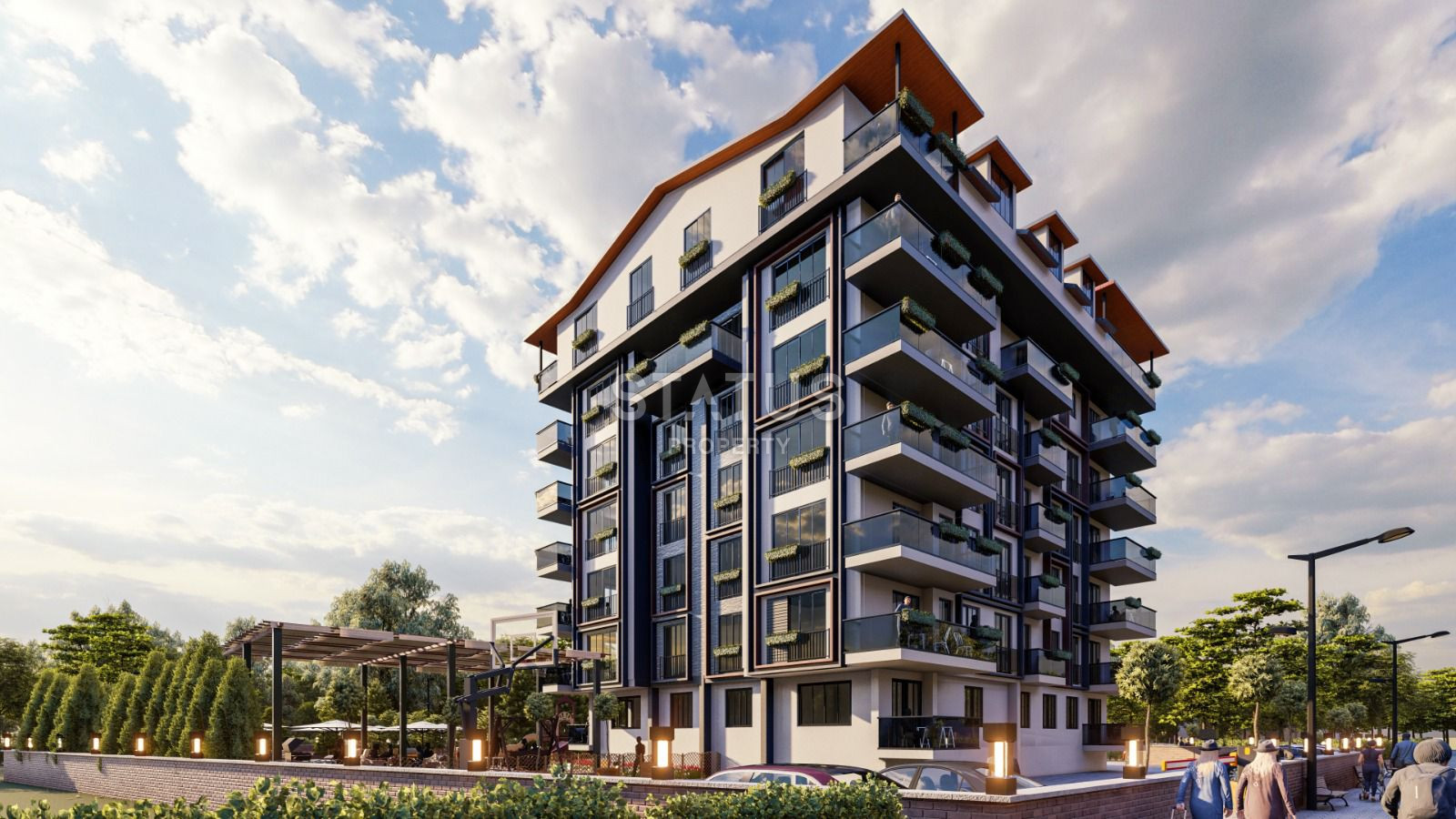 Апартаменты 2+1 с отдельной кухней в Газипаша, 95 м2 фото 1