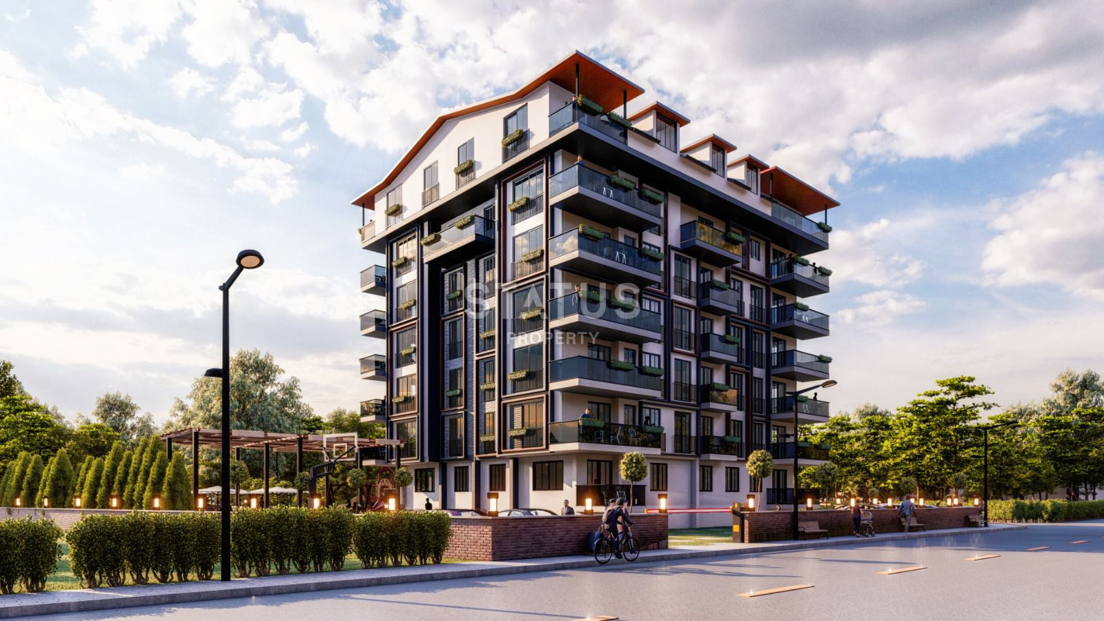 Апартаменты 2+1 с отдельной кухней в Газипаша, 95 м2 фото 2