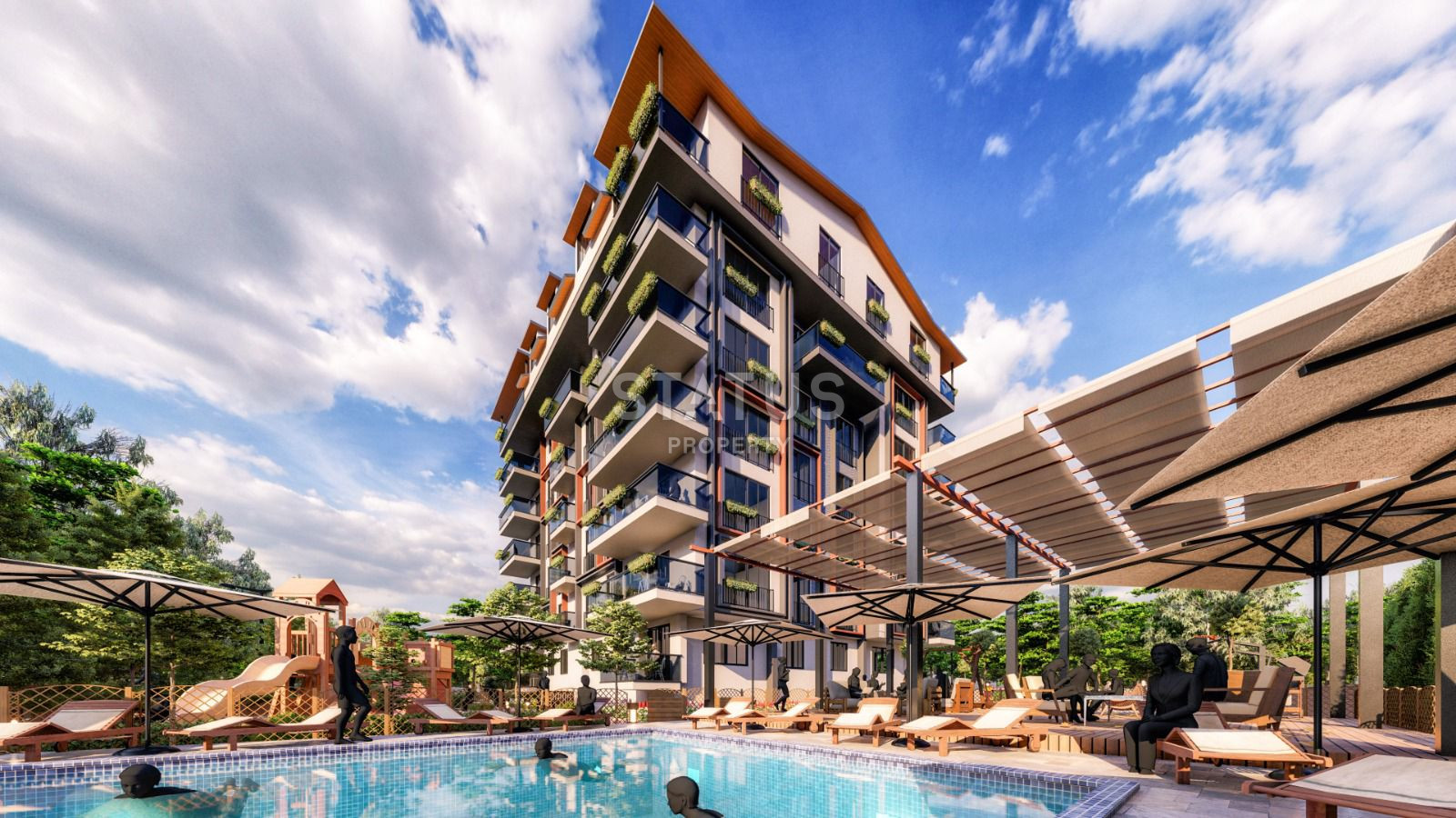 Апартаменты 2+1 с отдельной кухней в Газипаша, 95 м2 фото 4