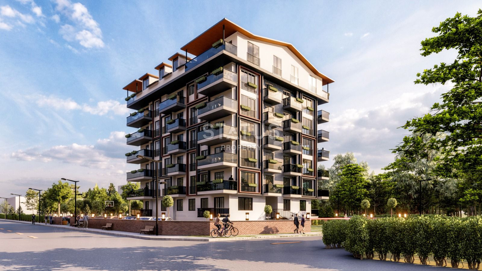 Апартаменты 2+1 с отдельной кухней в Газипаша, 95 м2 фото 8