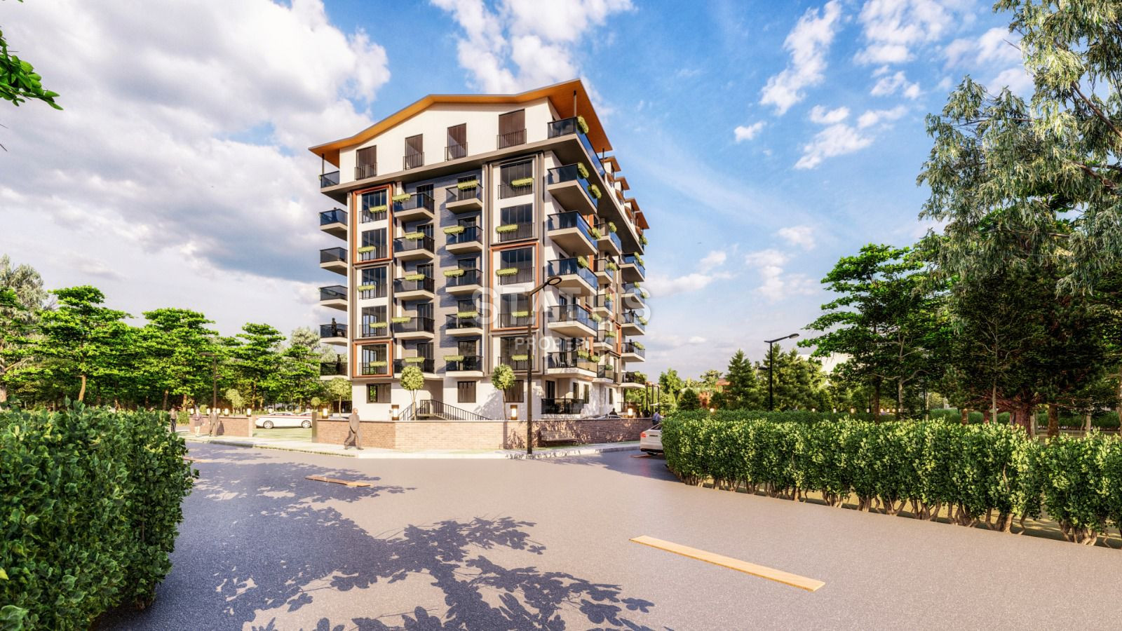 Апартаменты 2+1 с отдельной кухней в Газипаша, 95 м2 фото 9