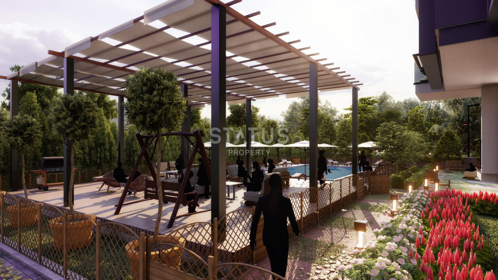 Апартаменты 2+1 с отдельной кухней в Газипаша, 95 м2 фото 10