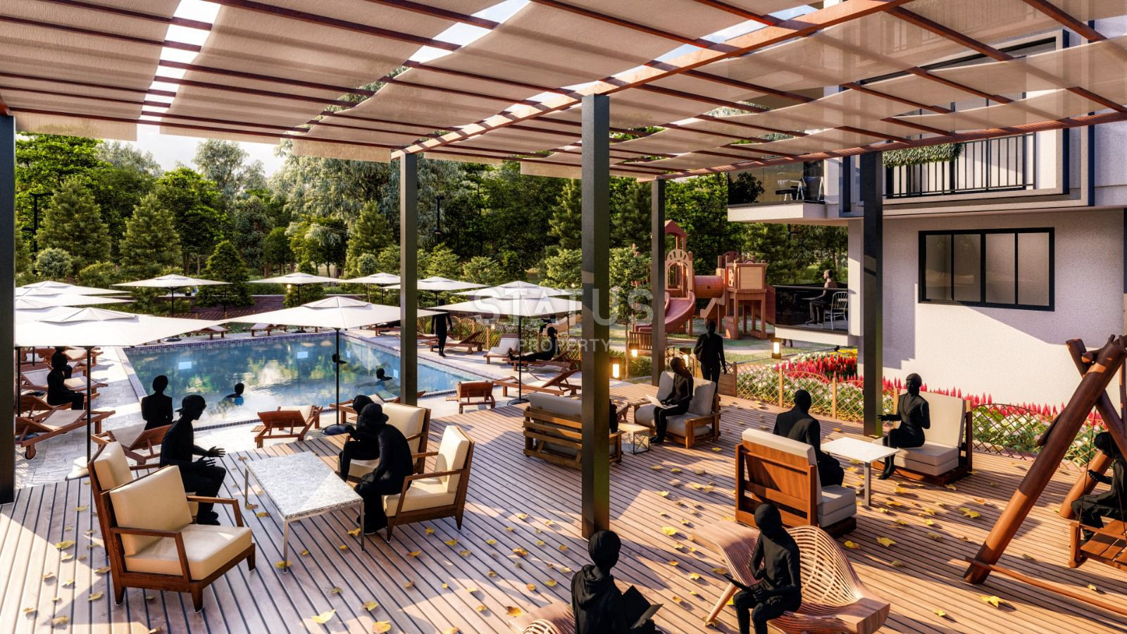 Апартаменты 2+1 с отдельной кухней в Газипаша, 95 м2 фото 17