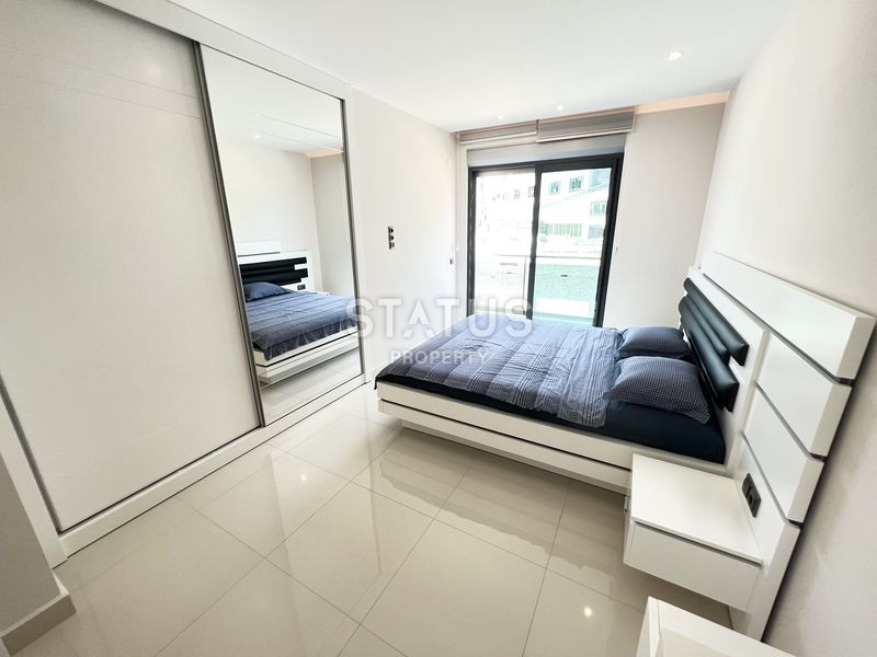 Трёхкомнатная меблированная квартира в 200м от моря в Каргыджаке. 120м2 фото 4