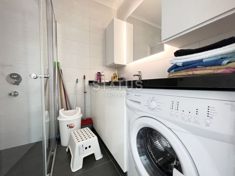 Трёхкомнатная меблированная квартира в 200м от моря в Каргыджаке. 120м2 фото 7