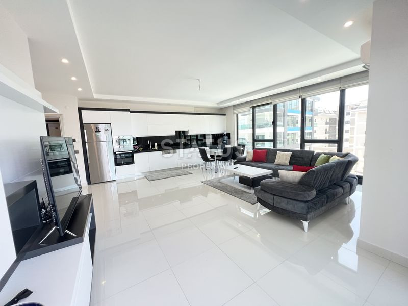 Трёхкомнатная меблированная квартира в 200м от моря в Каргыджаке. 120м2 фото 13