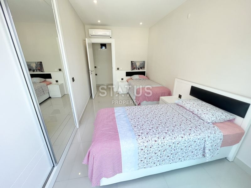 Трёхкомнатная меблированная квартира в 200м от моря в Каргыджаке. 120м2 фото 15