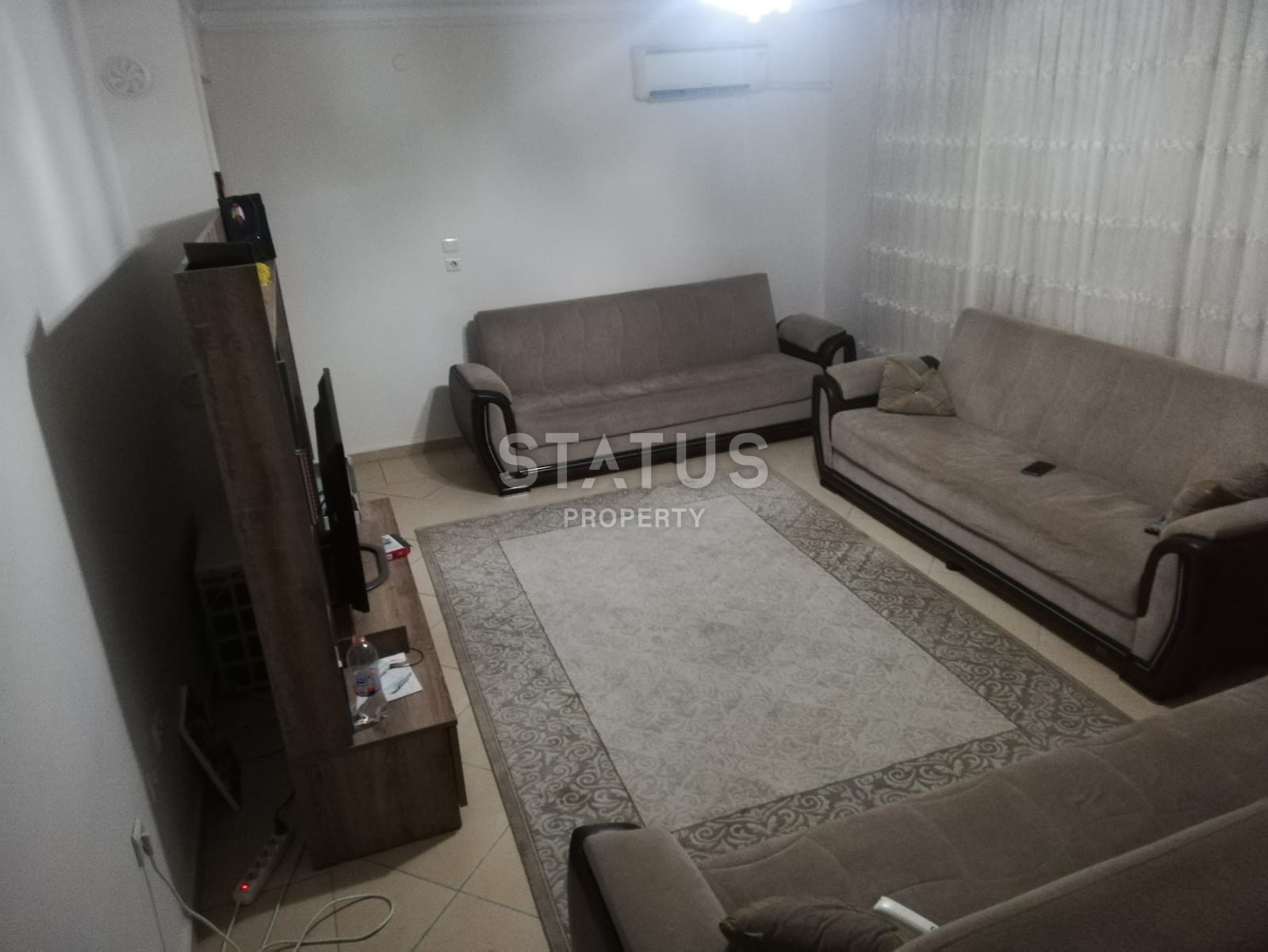 Трехкомнатная квартира с мебелью в центральном районе Алании, 120 м2 фото 6