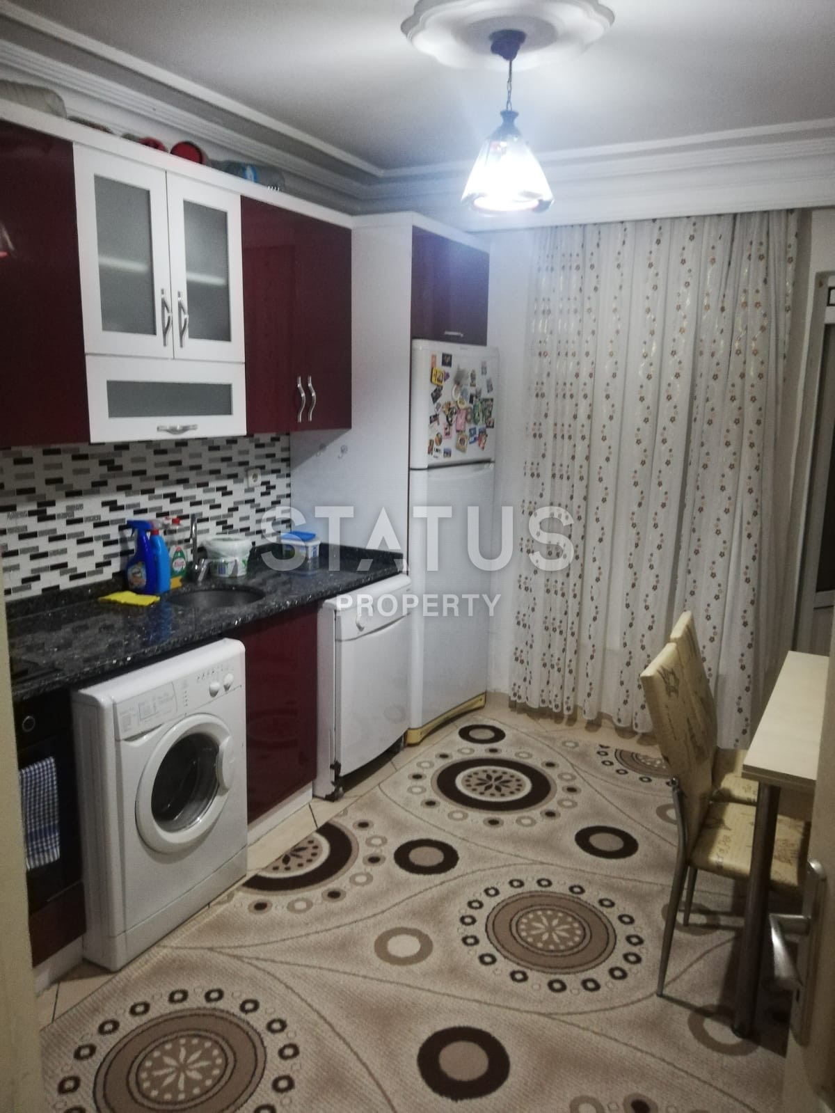 Трехкомнатная квартира с мебелью в центральном районе Алании, 120 м2 фото 22