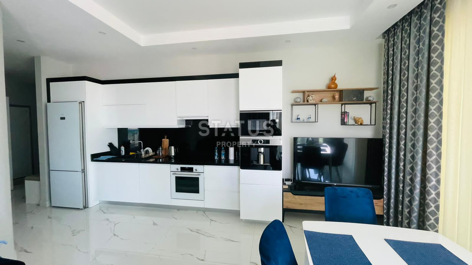 Квартира 2+1 с мебелью, в комплексе Премиум класса, 110 м2 фото 9