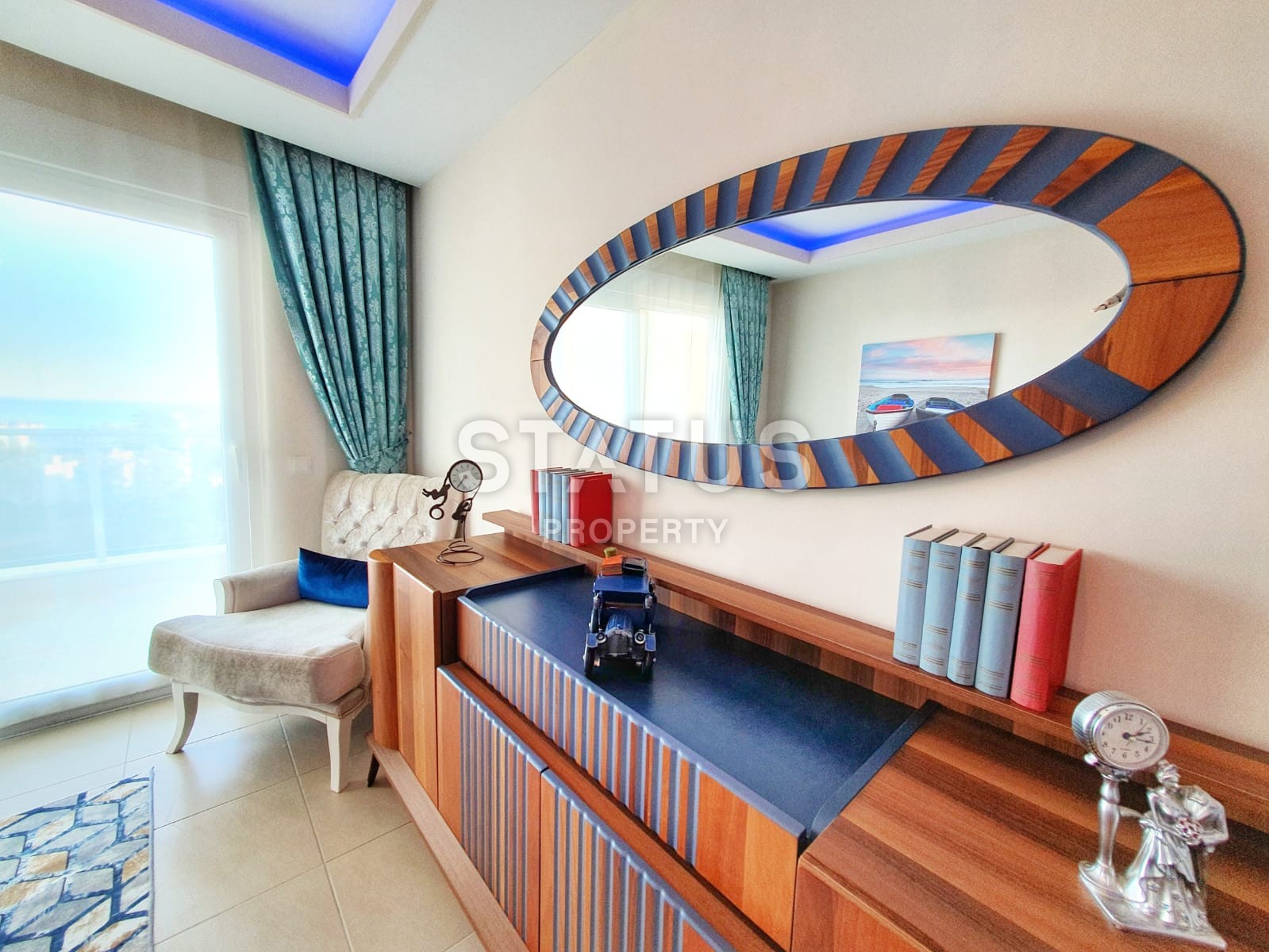 Квартиры в новом комплексе с мебелью и техникой в Махмутларе 60 кв.м. фото 7