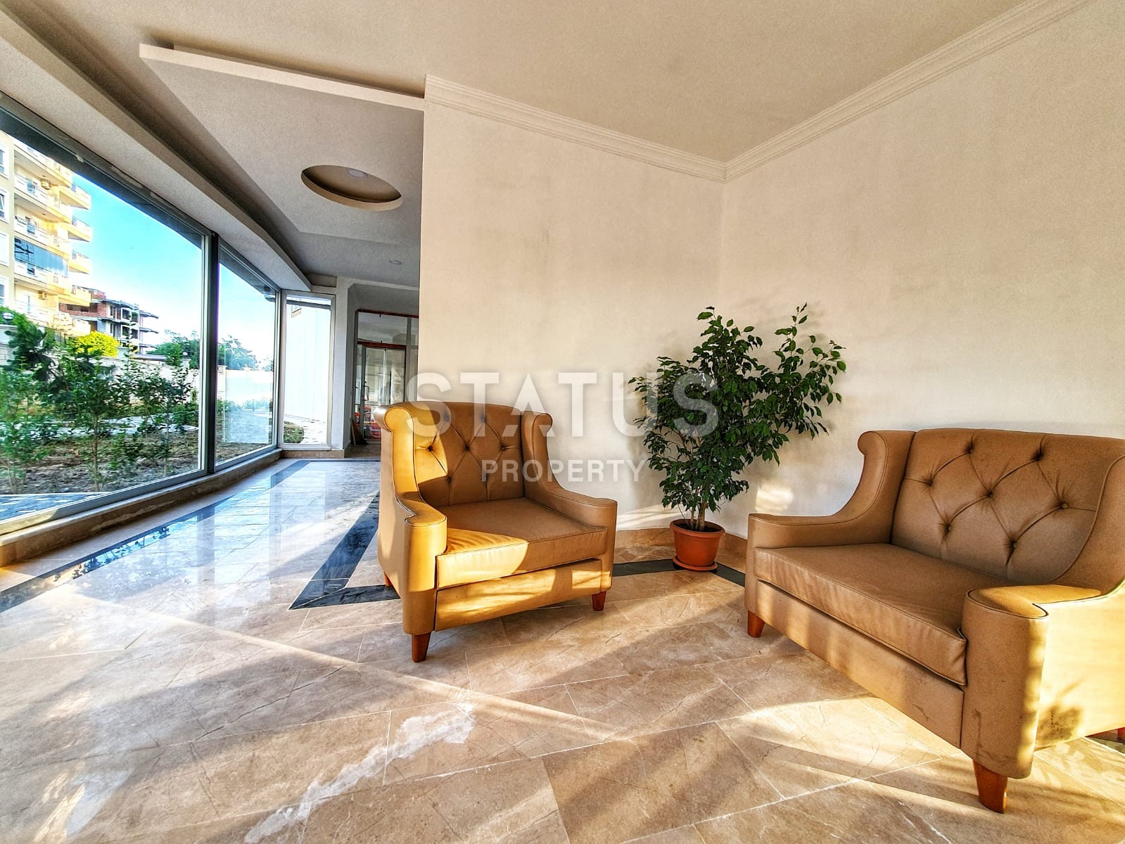 Квартиры в новом комплексе с мебелью и техникой в Махмутларе 60 кв.м. фото 12