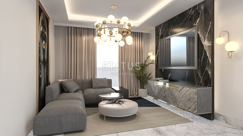 Красивый и современный проект с видом на море в районе Газипаша. 46-113м2 фото 16