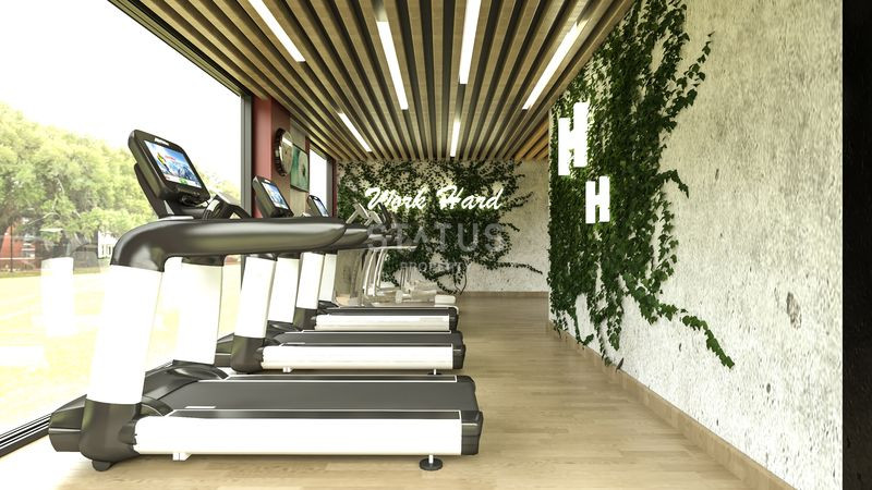 Красивый и современный проект с видом на море в районе Газипаша. 46-113м2 фото 22