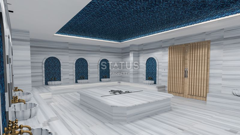 Красивый и современный проект с видом на море в районе Газипаша. 46-113м2 фото 23