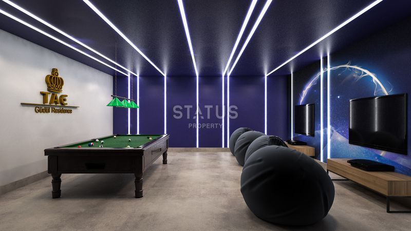 Красивый и современный проект с видом на море в районе Газипаша. 46-113м2 фото 24