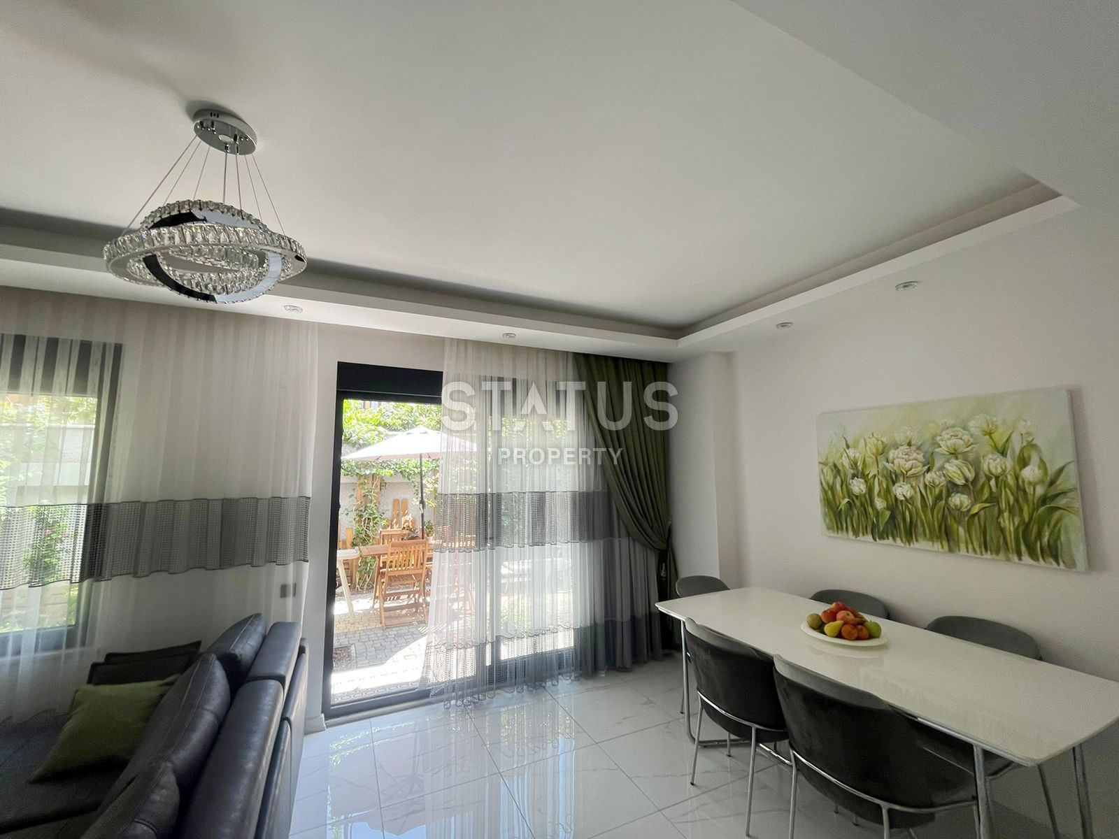 Duplex with private garden in the center of Alanya 200m from the sea. 140m2 фото 4