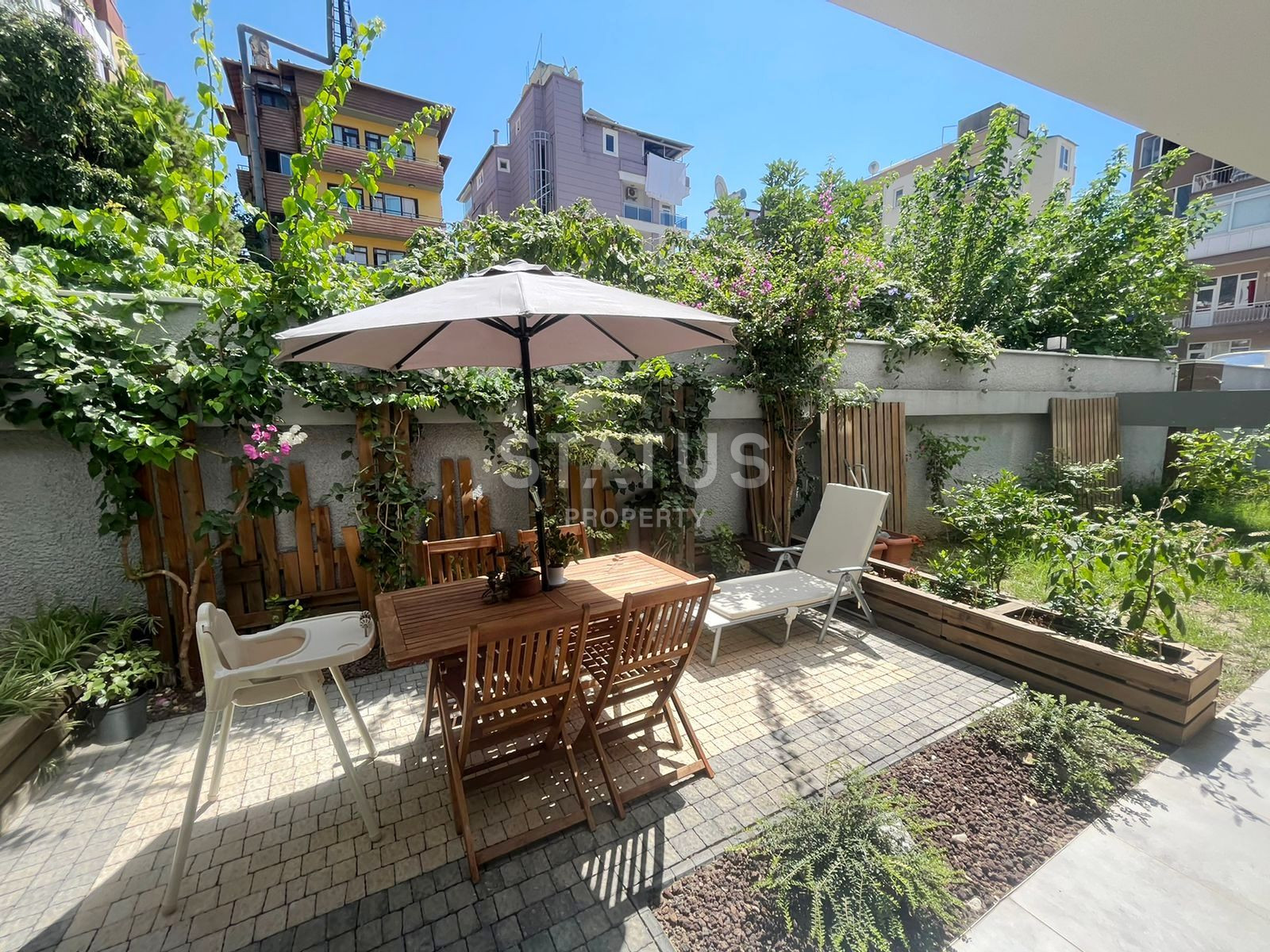 Duplex with private garden in the center of Alanya 200m from the sea. 140m2 фото 17