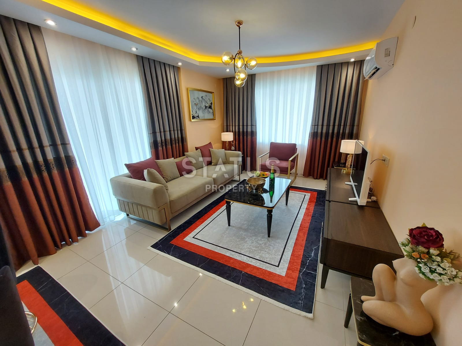 Two-room apartment 300 meters from the sea in Mahmutlar district. 70m2 фото 9