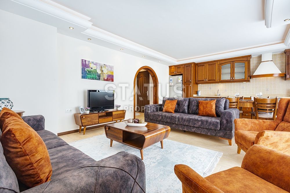 Стильная трехкомнатная квартира на первой береговой линии в Махмутларе, 120 м2 фото 4