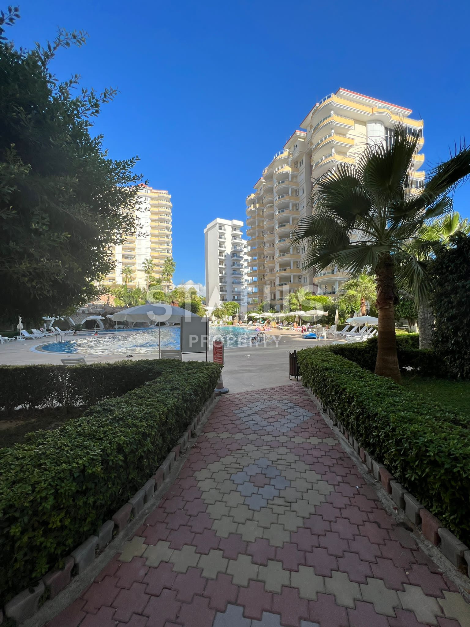 Меблированные апартаменты с видом на горы и море в Махмутларе. 210м2. фото 22