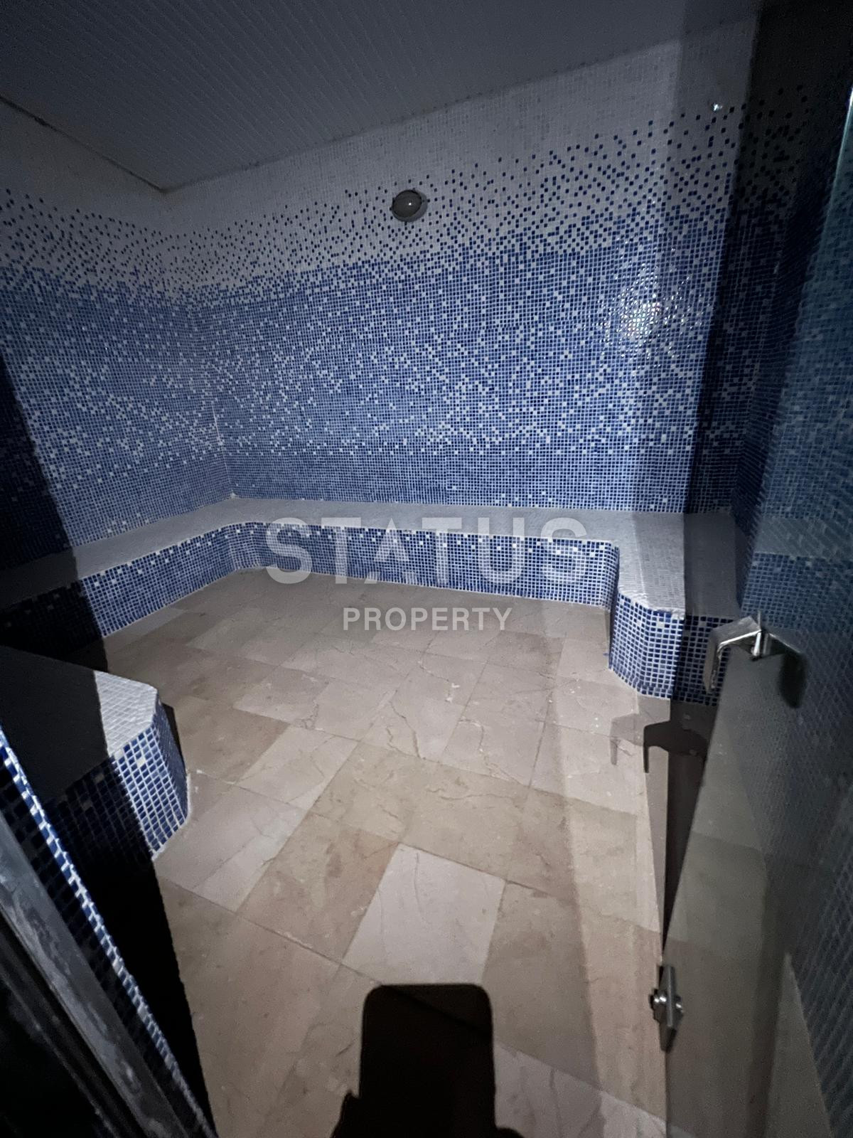 Меблированные апартаменты с видом на горы и море в Махмутларе. 210м2. фото 24