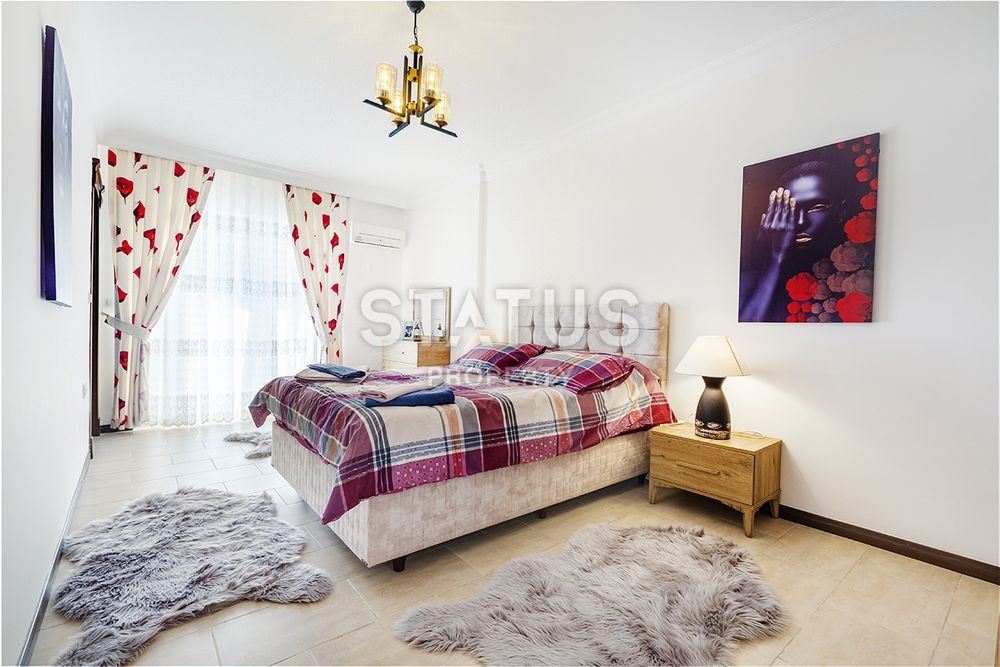 Стильная трехкомнатная квартира на первой береговой линии в Махмутларе, 120 м2 фото 9