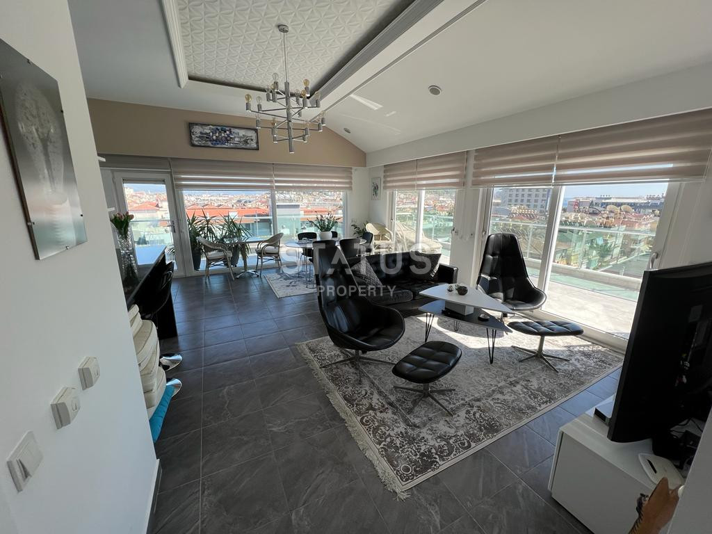 Трехкомнатные апартаменты в комплексе премиум класса в самом центре Алании в 250 метрах от пляжа Клеопатры. 190м2 фото 7