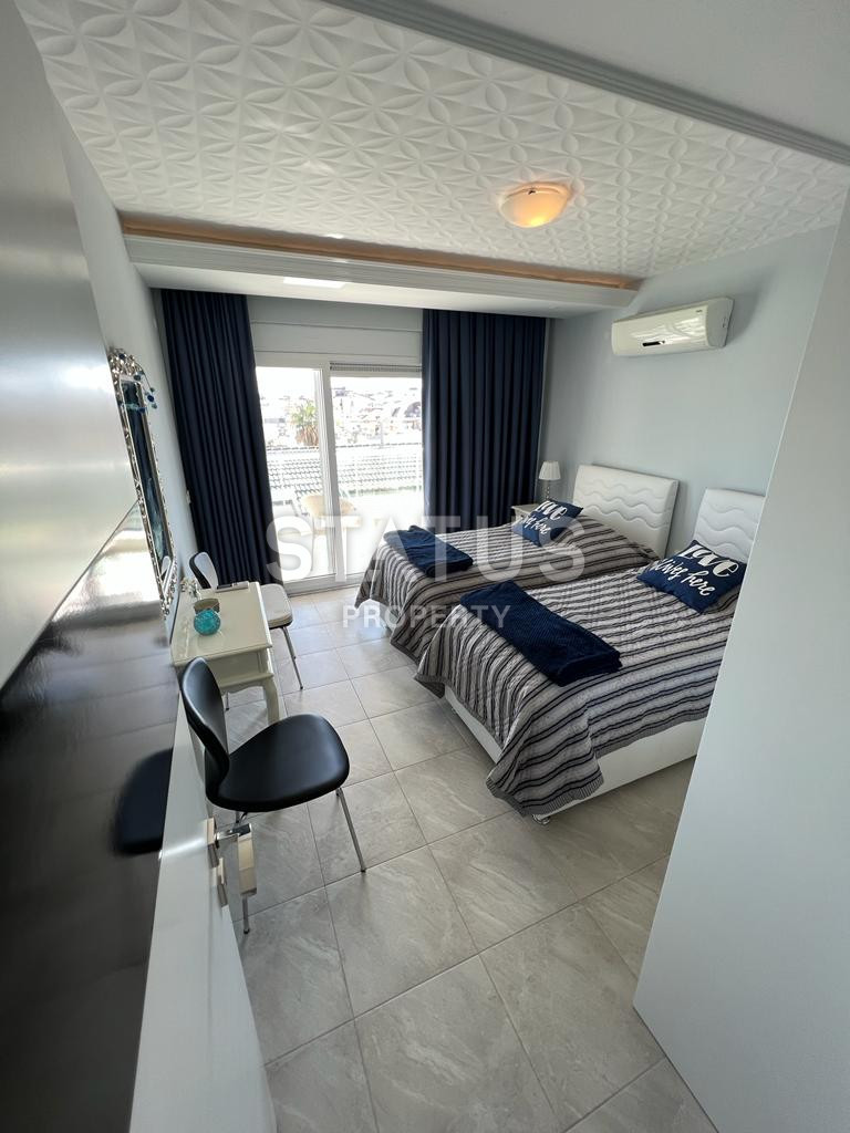 Трехкомнатные апартаменты в комплексе премиум класса в самом центре Алании в 250 метрах от пляжа Клеопатры. 190м2 фото 15