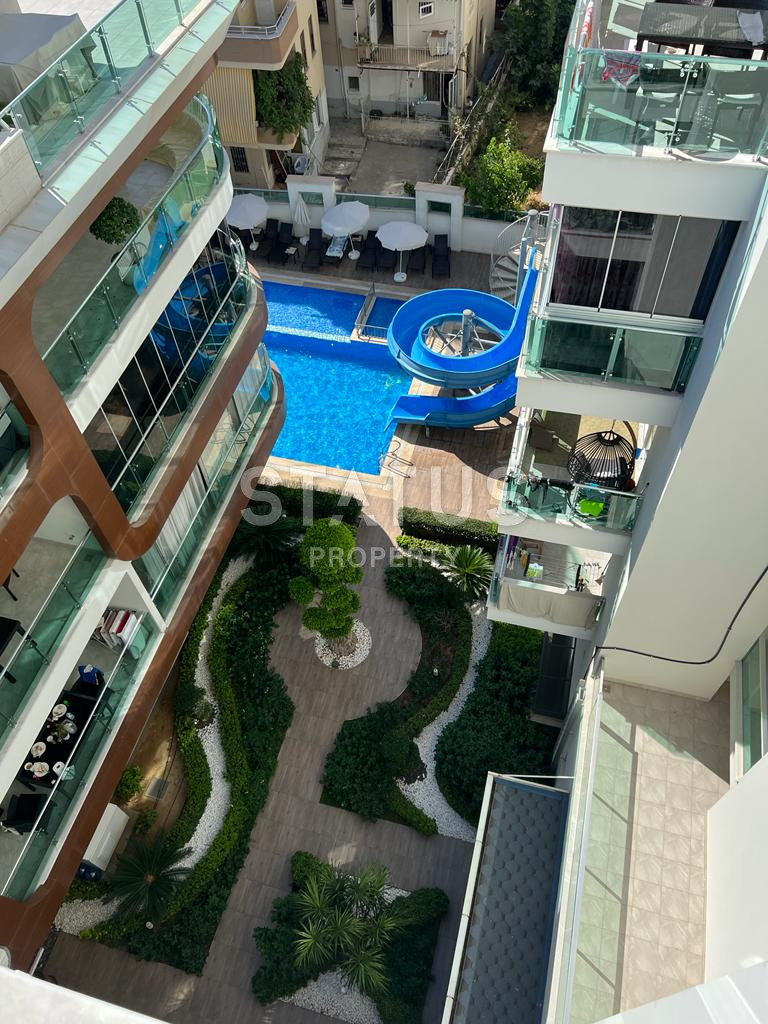 Трехкомнатные апартаменты в комплексе премиум класса в самом центре Алании в 250 метрах от пляжа Клеопатры. 190м2 фото 19